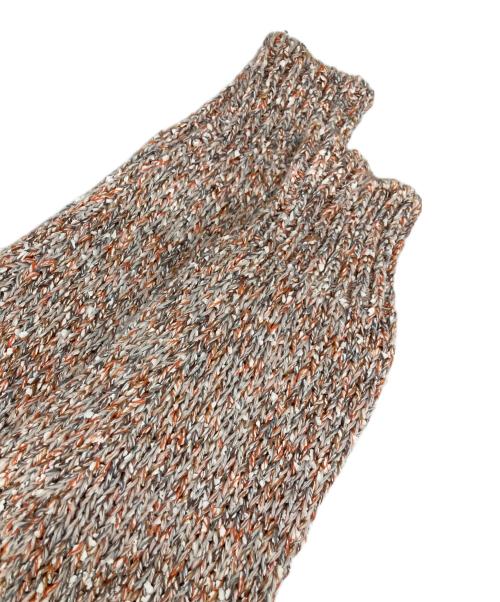 Salvatore Ferragamo（サルヴァトーレ フェラガモ）Salvatore Ferragamo (サルヴァトーレ フェラガモ) クルーネックニット ベージュ サイズ:Sの古着・服飾アイテム