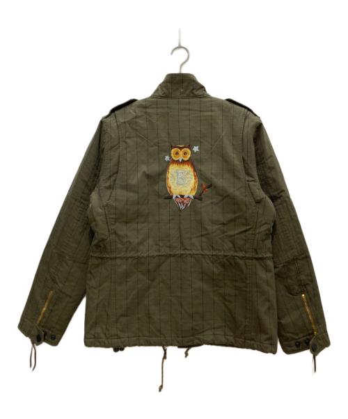 BURTON（バートン）BURTON (バートン) NEIGHBORHOOD (ネイバーフッド) M65ジャケット オリーブ サイズ:Mの古着・服飾アイテム