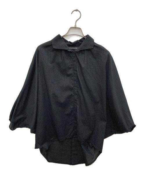 mizuiro-ind（ミズイロインド）mizuiro-ind (ミズイロインド) ワイドシャツ ブラック サイズ:FREEの古着・服飾アイテム
