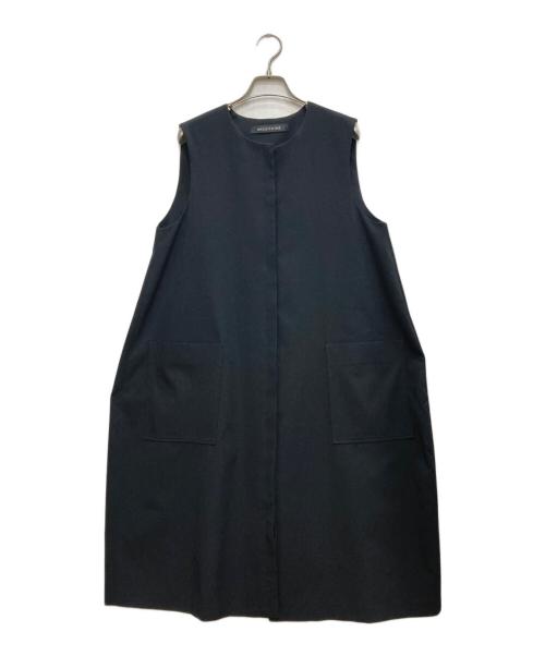 mizuiro-ind（ミズイロインド）mizuiro-ind (ミズイロインド) ノースリーブワンピース ブラック サイズ:freeの古着・服飾アイテム