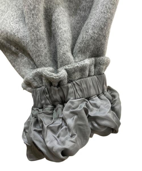 Noble（ノーブル）Noble (ノーブル) リバーパフガウンコート グレー サイズ:38の古着・服飾アイテム