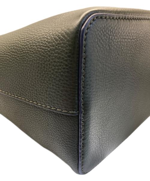 TORY BURCH（トリーバーチ）TORY BURCH (トリーバーチ) ペブルドレザー Mcgraw Tote バッグ グレーの古着・服飾アイテム