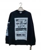 C.Eシーイー）の古着「MD Cooperative Entropy LONG SLEEVE T」｜ブラック