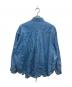 H BEAUTY&YOUTH (エイチ ビューティー&ユース) ビッグデニムシャツ インディゴ サイズ:UK36/EU46/USA38：8000円