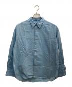 H BEAUTY&YOUTHエイチ ビューティー&ユース）の古着「長袖シャツ」｜ブルー
