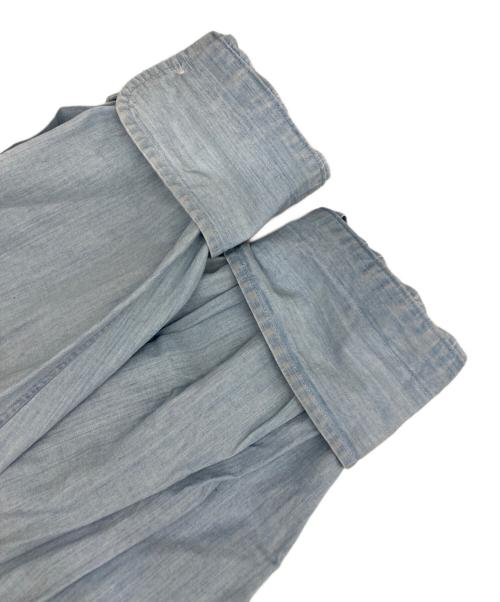 H BEAUTY&YOUTH（エイチ ビューティー&ユース）H BEAUTY&YOUTH (エイチ ビューティー&ユース) 長袖シャツ ブルー サイズ:Mの古着・服飾アイテム