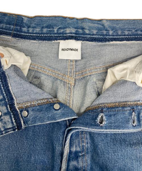 READYMADE（レディメイド）READYMADE (レディメイド) WIDE FLARE DENIM インディゴ サイズ:33の古着・服飾アイテム