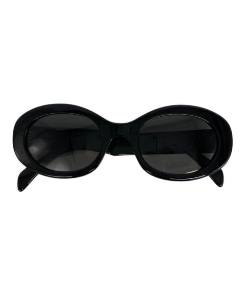 CELINE（セリーヌ）CELINE (セリーヌ) トリオンフ 01 サングラス ブラックの古着・服飾アイテム