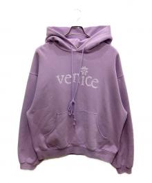 ERL（イーアールエル）の古着「Venice プルオーバーパーカー」｜パープル