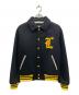 LACOSTE LIVE（ラコステライブ）の古着「ベーシックバーシティジャケット」｜ブラック