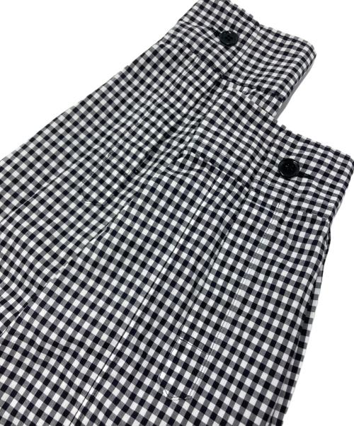 leno（リノ）LENO (リノ) THOMAS MASON (トーマスメイソン) シャツジャケット ブラック×ホワイト サイズ:2の古着・服飾アイテム