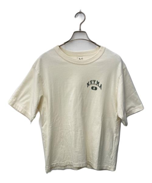 BLURHMS（ブラームス）BLURHMS (ブラームス) プリントTシャツ ホワイト サイズ:SIZE 0の古着・服飾アイテム