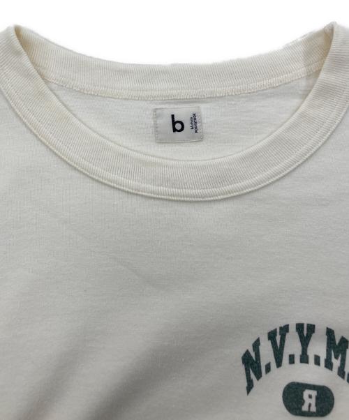 BLURHMS（ブラームス）BLURHMS (ブラームス) プリントTシャツ ホワイト サイズ:SIZE 0の古着・服飾アイテム