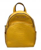 MICHAEL KORSマイケル・コース）の古着「エクストラスモール リュック」｜イエロー