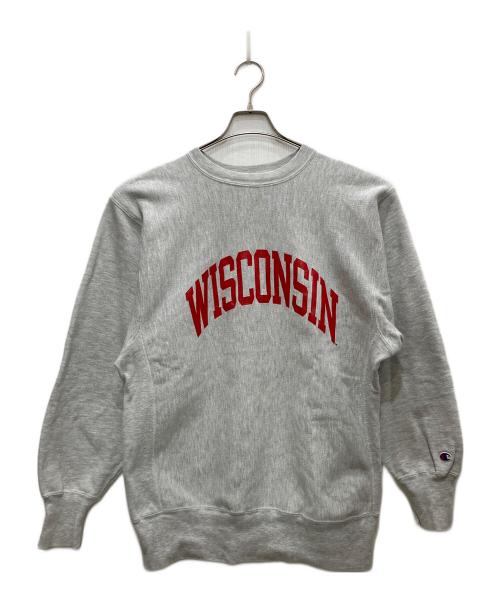 Champion REVERSE WEAVE（チャンピオン リバース ウィーブ）Champion REVERSE WEAVE (チャンピオン リバース ウィーブ) 90‘Sリバースウィーブスウェット グレー サイズ:ＸＬの古着・服飾アイテム