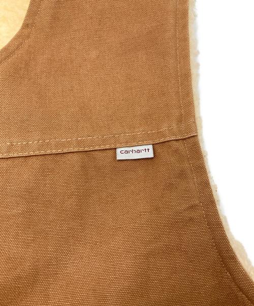 CarHartt（カーハート）CarHartt (カーハート) ダックベスト ベージュ サイズ:MTの古着・服飾アイテム