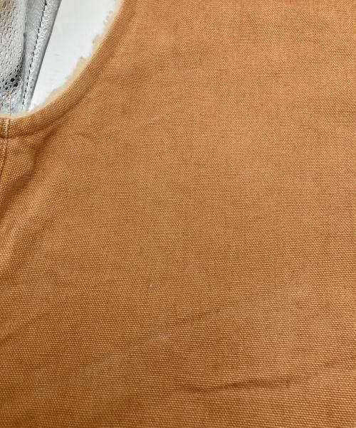 CarHartt（カーハート）CarHartt (カーハート) ダックベスト ベージュ サイズ:MTの古着・服飾アイテム