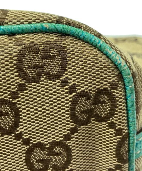 GUCCI（グッチ）GUCCI (グッチ) GGキャンバス ワンショルダーバッグ ブラウンの古着・服飾アイテム