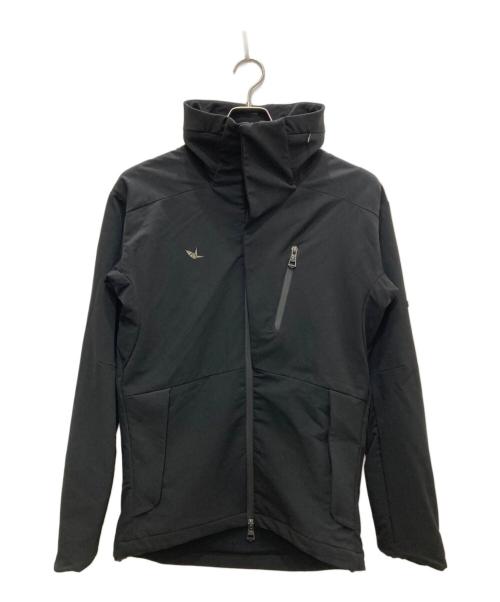 1piu1uguale3（ウノピュウノウグァーレトレ）1piu1uguale3 (ウノピュウノウグァーレトレ) RATTLE TRAP (ラトルトラップ) ジップパーカー ブラック サイズ:Ⅿの古着・服飾アイテム