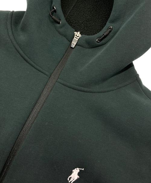 POLO RALPH LAUREN（ポロ・ラルフローレン）POLO RALPH LAUREN (ポロ・ラルフローレン) ジップパーカー グリーン サイズ:Sの古着・服飾アイテム