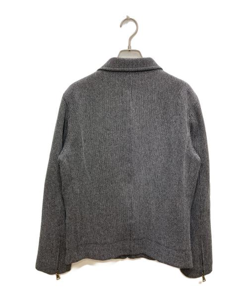 Paul Smith COLLECTION（ポールスミス コレクション）Paul Smith COLLECTION (ポールスミス コレクション) ラッセル編みジップアップジャケット グレー サイズ:Lの古着・服飾アイテム