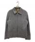 Paul Smith COLLECTION（ポールスミス コレクション）の古着「ラッセル編みジップアップジャケット」｜グレー