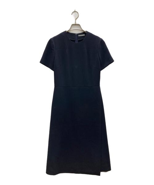 theory（セオリー）theory (セオリー) マキシワンピース ネイビー サイズ:38の古着・服飾アイテム