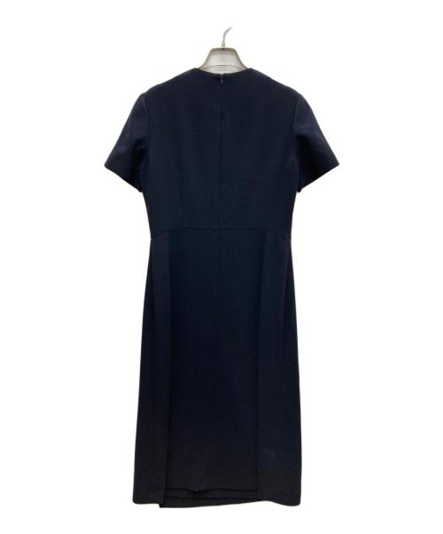 theory（セオリー）theory (セオリー) マキシワンピース ネイビー サイズ:38の古着・服飾アイテム