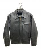 Schottショット）の古着「レザージャケット」｜ブラック