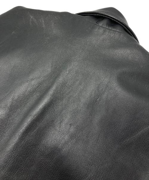 Schott（ショット）Schott (ショット) レザージャケット ブラック サイズ:38の古着・服飾アイテム
