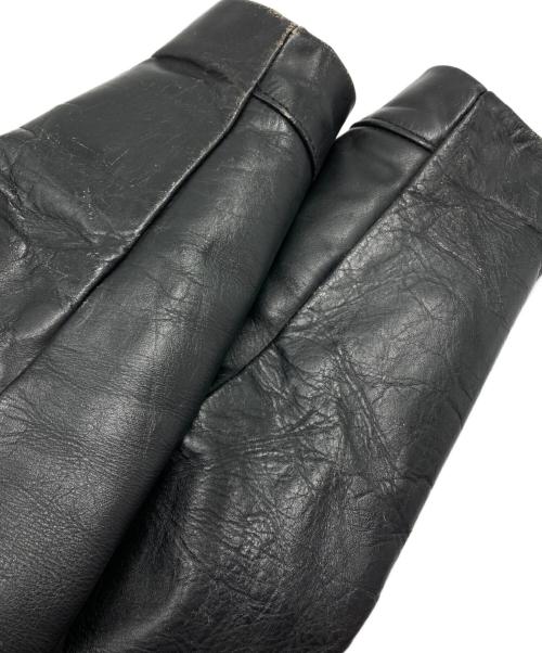 Schott（ショット）Schott (ショット) レザージャケット ブラック サイズ:38の古着・服飾アイテム