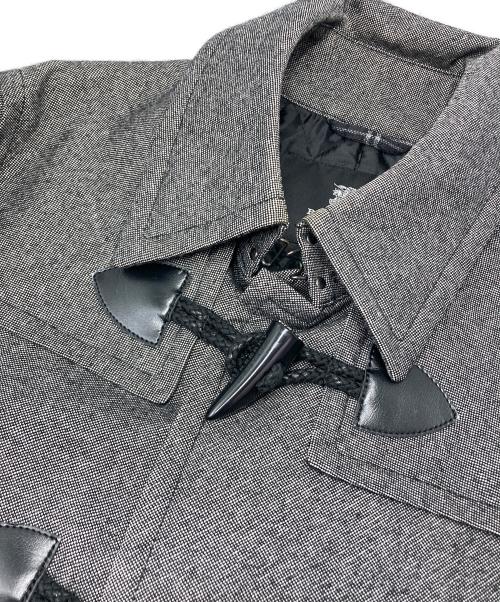 BURBERRY BLACK LABEL（バーバリーブラックレーベル）BURBERRY BLACK LABEL (バーバリーブラックレーベル) ダッフルコート グレー サイズ:Ⅿの古着・服飾アイテム