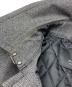 中古・古着 BURBERRY BLACK LABEL (バーバリーブラックレーベル) ダッフルコート グレー サイズ:Ⅿ：13000円