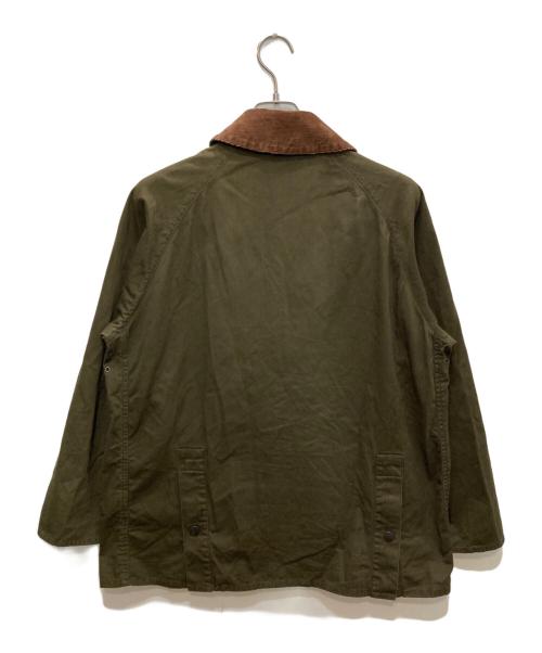 Barbour（バブアー）Barbour (バブアー) BEAMS F (ビームスエフ) 別注OLD BEDALE ノンワックス ジャケット カーキ サイズ:38の古着・服飾アイテム