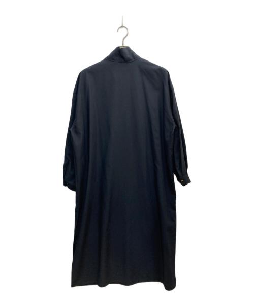 THE RERACS（ザ リラクス）THE RERACS (ザ リラクス) スカーフカラープルオーバードレス ブラック サイズ:36の古着・服飾アイテム