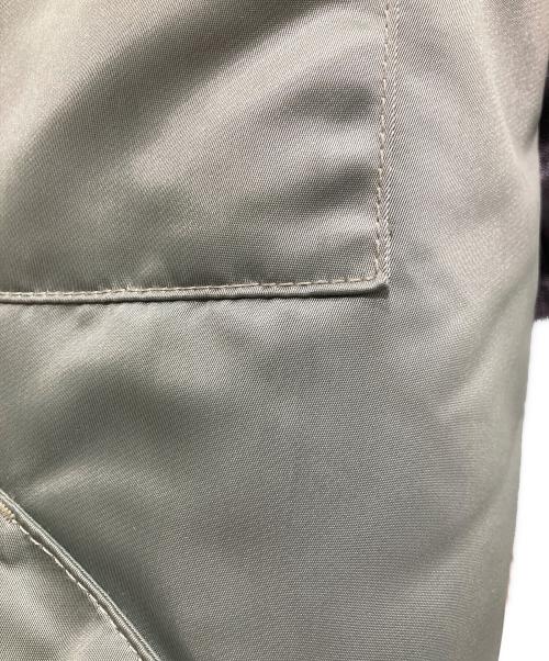 Hysteric Glamour（ヒステリックグラマー）Hysteric Glamour (ヒステリックグラマー) 袖レザーフーデッドBZ カーキ サイズ:Ｌの古着・服飾アイテム