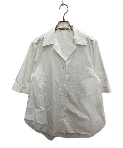 Acne studios（アクネ ストゥディオズ）Acne studios (アクネ ストゥディオズ) オープンカラーシャツ ホワイト サイズ:32の古着・服飾アイテム