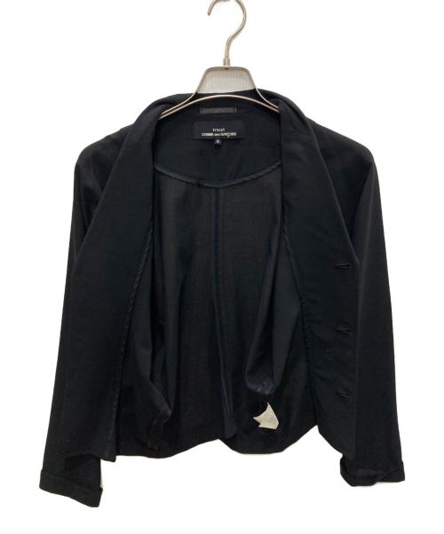 tricot COMME des GARCONS（トリココムデギャルソン）tricot COMME des GARCONS (トリココムデギャルソン) 変形ジャケット ブラック サイズ:Ｍの古着・服飾アイテム