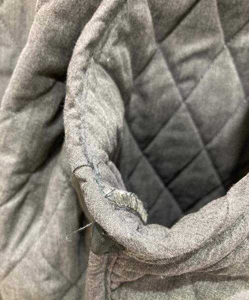 ARMANI JEANS（アルマーニジーンズ）ARMANI JEANS (アルマーニジーンズ) キルティングジャケット グレー サイズ:48の古着・服飾アイテム