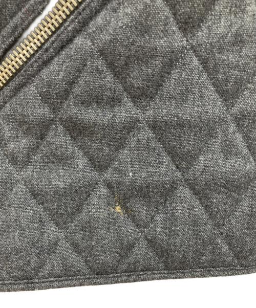 ARMANI JEANS（アルマーニジーンズ）ARMANI JEANS (アルマーニジーンズ) キルティングジャケット グレー サイズ:48の古着・服飾アイテム