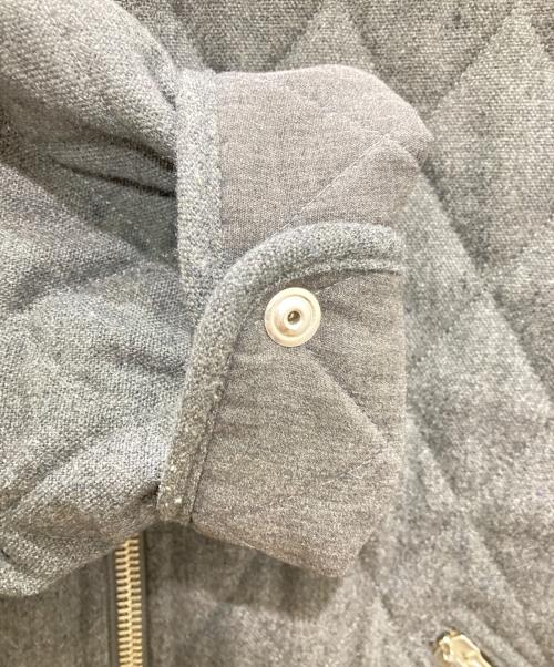 ARMANI JEANS（アルマーニジーンズ）ARMANI JEANS (アルマーニジーンズ) キルティングジャケット グレー サイズ:48の古着・服飾アイテム