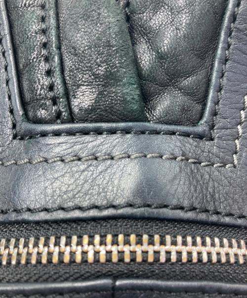 DIESEL（ディーゼル）DIESEL (ディーゼル) レザーリュック ブラックの古着・服飾アイテム