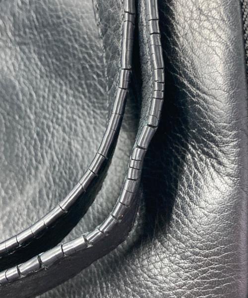 DIESEL（ディーゼル）DIESEL (ディーゼル) レザーリュック ブラックの古着・服飾アイテム