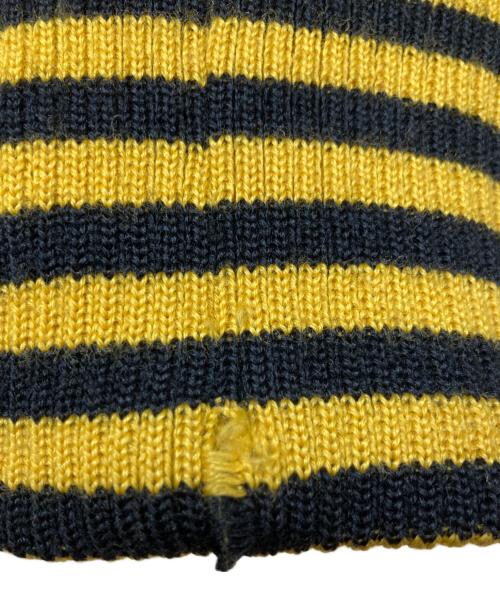 Needles（ニードルズ）Needles (ニードルズ) Award Jacket-W/N Beaver ブラック×イエロー サイズ:Ｍの古着・服飾アイテム