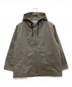 MARGARET HOWELLマーガレットハウエル）の古着「BRUSHED DENSE COTTON GABARDINE/ブラッシュドデンスコットンギャバジン」｜ベージュ