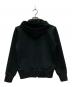 PLAY COMME des GARCONS Polyester Zip-Up Hoodie With Black/ポリエステル　ジップアップ　フーディ　ウィズ　ブラック　エンブレム Emblem ブラック サイズ:XXS：10000円