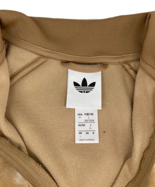 adidas（アディダス）adidas (アディダス) トラックジャケット ベージュ サイズ:XLの古着・服飾アイテム