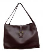 Ferragamoフェラガモ）の古着「ガンチーニ ボーボーバッグ」｜ボルドー