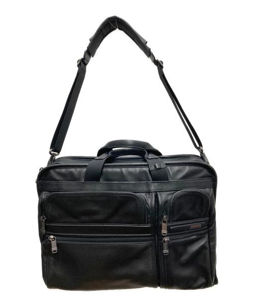 TUMI（トゥミ）TUMI (トゥミ) レザーブリーフケース ブラックの古着・服飾アイテム