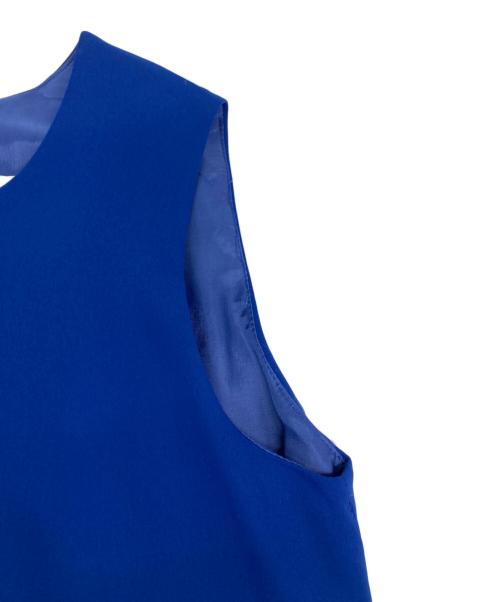ESTNATION（エストネーション）ESTNATION (エストネーション) ノースリーブワンピース ブルー サイズ:36の古着・服飾アイテム